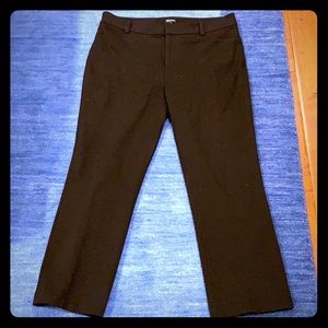 Madewell Black Slouchy Slacks